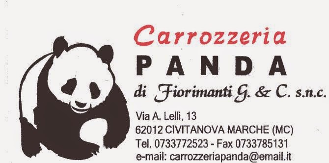 Materiale ufficiale con il marchio di Carrozzeria Panda